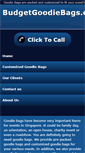 Mobile Screenshot of budgetgoodiebags.com